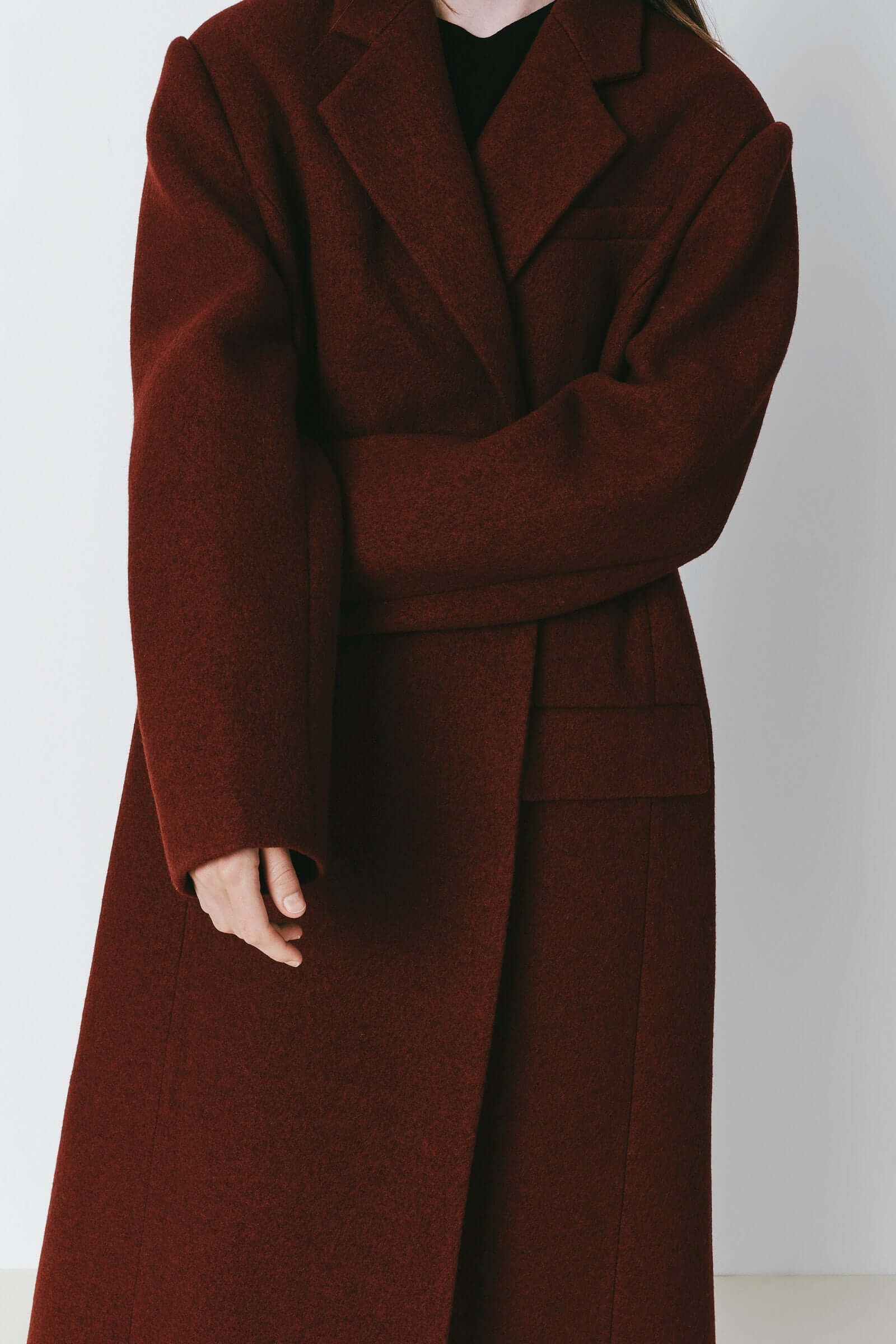 Gaultier Coat in Creme